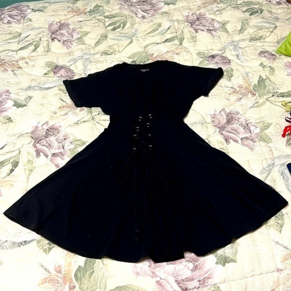 TOP SHOP Black dress Size 4